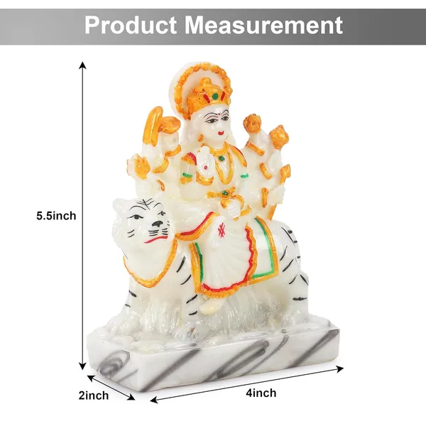 Durga_MATA_murti_Idol_for_Pooja_Room,_Goddess_Durga_Idol|_Durga_maa_murti_-_5.5_Inch_Polyresin_Sherawali_MATA_Statue_for_Home_Decor_duga_Idol_Marble_dust