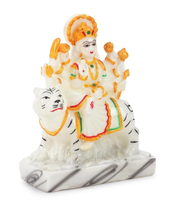 Durga_MATA_murti_Idol_for_Pooja_Room,_Goddess_Durga_Idol|_Durga_maa_murti_-_5.5_Inch_Polyresin_Sherawali_MATA_Statue_for_Home_Decor_duga_Idol_Marble_dust
