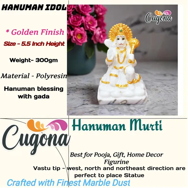 Hanuman_Idol_for_Home_|_Blessing_with_Gada_|_5.5_Inch_Hanuman_Ji_Murti_for_Home,_Temple_&_Car_|_Bajrangbali_Sankat_Mochan_Statue