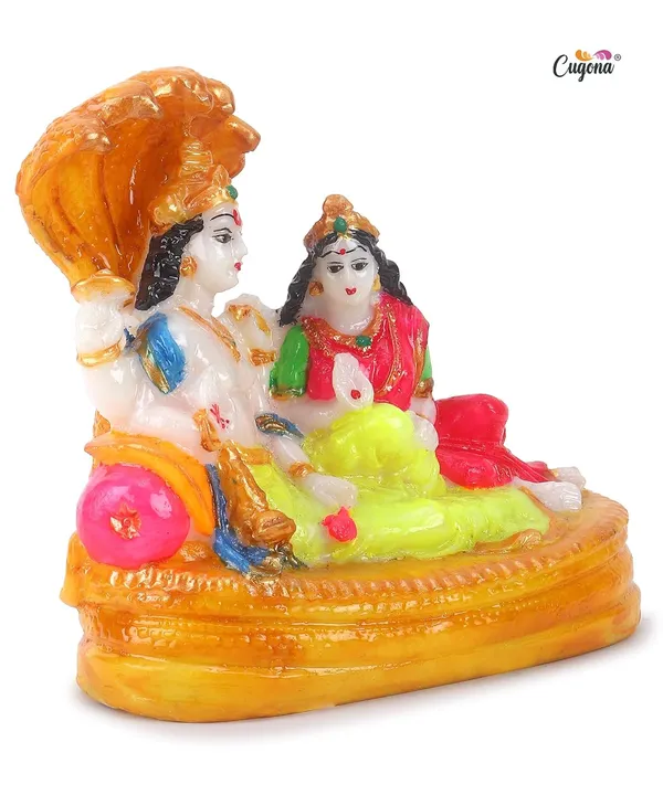 5.5inch-_Vishnu_laxmi_Idol_-Polyresin_Statue_|_14_cm_Height_|_Vastu_&_Decorative_|_Idol_for_Home,_Office,_and_Festive_Decor_Vishnu_laxmi_murti_Marble_dust._Vishnu_bagwan_laxmi_maa_murti