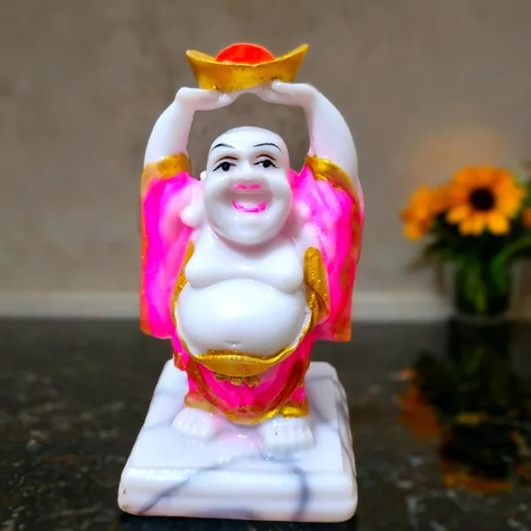 Laughing_Buddha_Statue_5inch_Money_Ingot_in_Hands-Up_Posture_-polyresin_Showpiece_for_Health,_Wealth,_and_Happiness_|_Feng_Shui_Idol_for_Good_Luck,_Prosperity,_and_Wealth