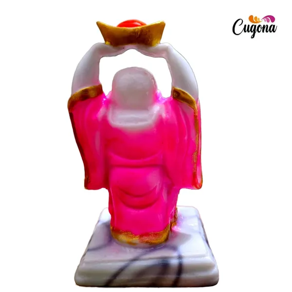 Laughing_Buddha_Statue_5inch_Money_Ingot_in_Hands-Up_Posture_-polyresin_Showpiece_for_Health,_Wealth,_and_Happiness_|_Feng_Shui_Idol_for_Good_Luck,_Prosperity,_and_Wealth