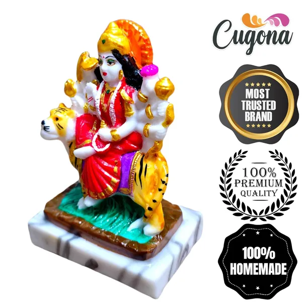 Durga_MATA_murti_Idol_for_Pooja_Room,_Goddess_Durga_Idol_Durga_maa_murti_-_5_Inch_Polyresin_Sherawali_MATA_Statue_for_Home_Decor_duga_Idol_Marble_dust