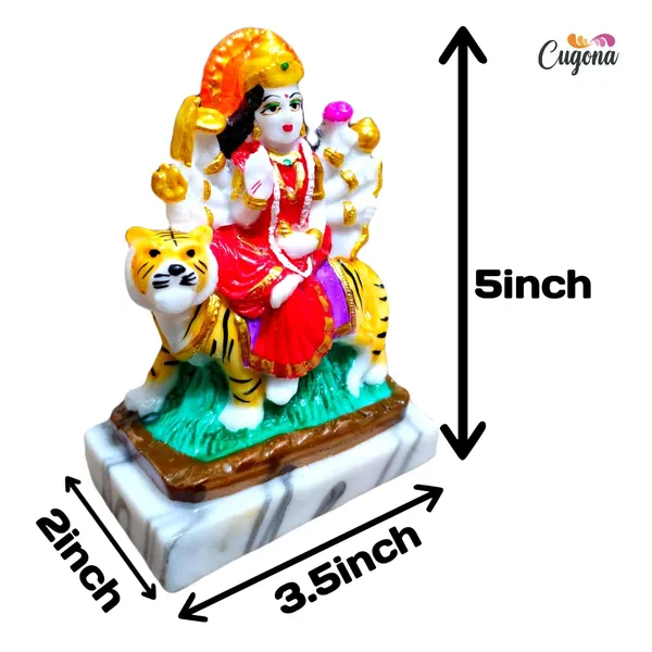 Durga_MATA_murti_Idol_for_Pooja_Room,_Goddess_Durga_Idol_Durga_maa_murti_-_5_Inch_Polyresin_Sherawali_MATA_Statue_for_Home_Decor_duga_Idol_Marble_dust