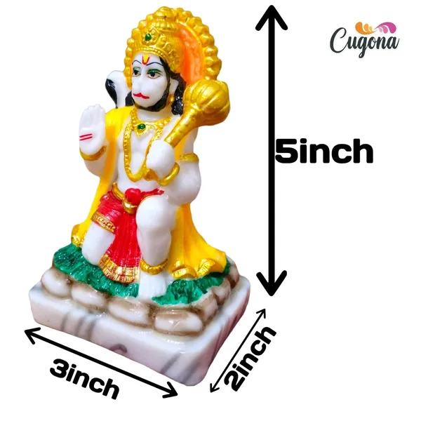Hanuman_Idol_for_Home_|_Blessing_with_Gada_|_5_Inch_Hanuman_Ji_Murti_for_Home_Pooja,_Temple_&_Car_|_Bajrangbali_Sankat_Mochan_Statue_Hanuman_murti_Marble_dust