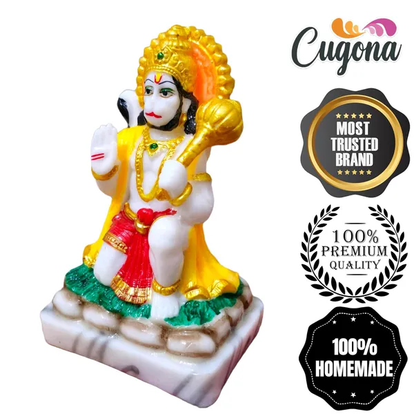 Hanuman_Idol_for_Home_|_Blessing_with_Gada_|_5_Inch_Hanuman_Ji_Murti_for_Home_Pooja,_Temple_&_Car_|_Bajrangbali_Sankat_Mochan_Statue_Hanuman_murti_Marble_dust
