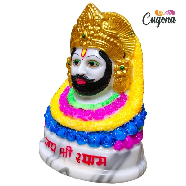 Khatu_Shyam_Ji_Murti-5INCH__Spiritual_Polyresin_Idol_for_Mandir,_Car_Dashboard_&_Home_Décor_|_Khatu_Baba_Statue_khatu_Shyam_Idol