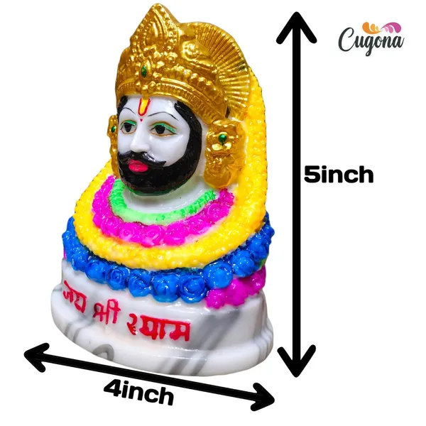 Khatu_Shyam_Ji_Murti-5INCH__Spiritual_Polyresin_Idol_for_Mandir,_Car_Dashboard_&_Home_Décor_|_Khatu_Baba_Statue_khatu_Shyam_Idol