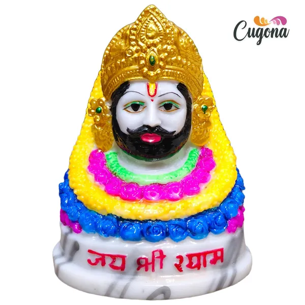 Khatu_Shyam_Ji_Murti-5INCH__Spiritual_Polyresin_Idol_for_Mandir,_Car_Dashboard_&_Home_Décor_|_Khatu_Baba_Statue_khatu_Shyam_Idol