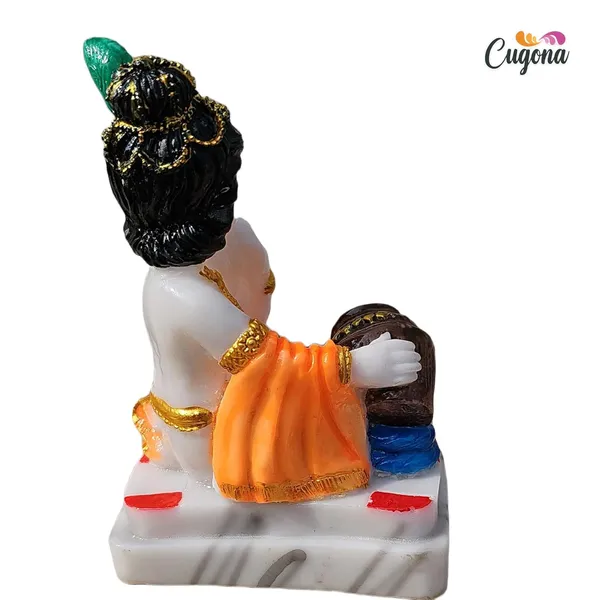 Krishna_Idol_for_Home_-_5_Inch_Polyresin_Makhan_Chor_Figurine_|_Bal_Krishna_Murti_for_Home_Temple,_Pooja_Room_&_Décor