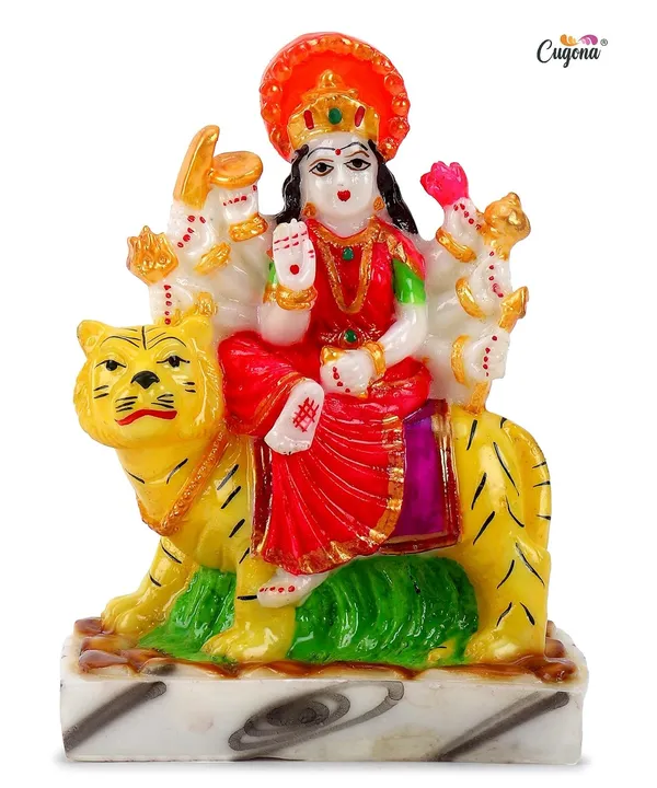 vaishno_Maa_Idol_6_inch_|_Polyresin_Sherawali_MATA_Murti_|_Decorative_Goddess_Durga_Ji_Ki_Murti_for_Home_Pooja,_for_Navratri_and_Festivals_sherawali_murti.