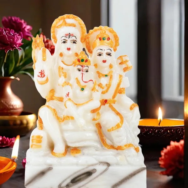 Shiv_Parivar_Idol_Home_Pooja_-_6_Inch_Marble_Polyresin_|_Lord_Shiva,_Parvati,_Ganesha_murti,_Decor,_and_Gifting_Shiv_Parivar_Murti,_Home_Pooja,_Shiv_parivar_Statue_-Office_Decor_Statue