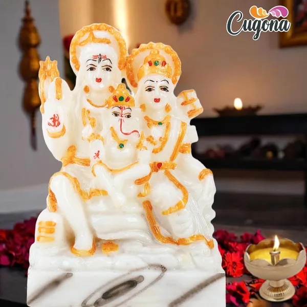 Shiv_Parivar_Idol_Home_Pooja_-_6_Inch_Marble_Polyresin_|_Lord_Shiva,_Parvati,_Ganesha_murti,_Decor,_and_Gifting_Shiv_Parivar_Murti,_Home_Pooja,_Shiv_parivar_Statue_-Office_Decor_Statue