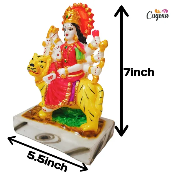 7-Inch_Durga_Maa_Murti|_Polyresin_Sherawali_MATA_Murti_|_Decorative_Goddess_Durga_Ji_Ki_Idol_for_Pooja,_Home_Decor,_and_Car_Dashboard_|_vaishno_Devi_Idol_for_Worship