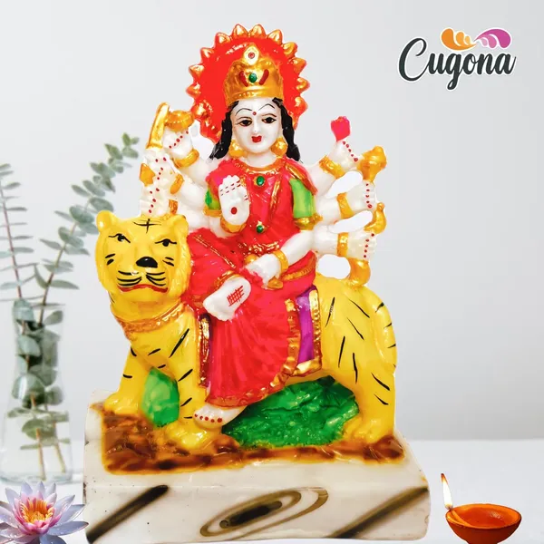 7-Inch_Durga_Maa_Murti|_Polyresin_Sherawali_MATA_Murti_|_Decorative_Goddess_Durga_Ji_Ki_Idol_for_Pooja,_Home_Decor,_and_Car_Dashboard_|_vaishno_Devi_Idol_for_Worship
