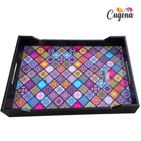 Glossy_Wooden_Serving_Tray_with_Epoxy_Resin_Coating,_14x10x2_Inches,_Engineered_Wood,_Enamel_Deco-Painted_Sides__Multipurpose_Tray_for_Serving,_Decoration,_Kitchen_Organizer