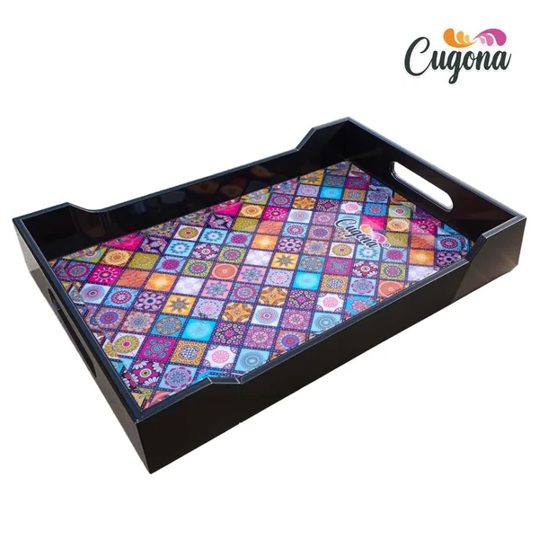 Glossy_Wooden_Serving_Tray_with_Epoxy_Resin_Coating,_14x10x2_Inches,_Engineered_Wood,_Enamel_Deco-Painted_Sides__Multipurpose_Tray_for_Serving,_Decoration,_Kitchen_Organizer