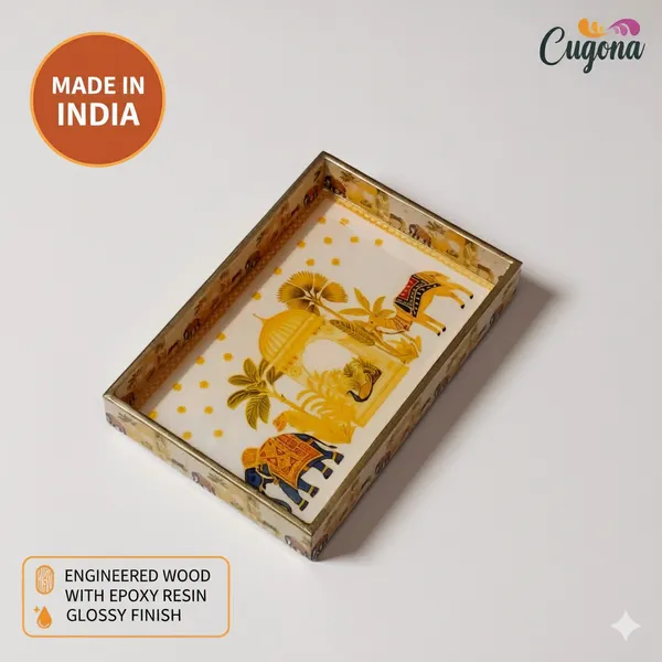 Tray_Set_for_Serving_-_Set_of_3,_12x8,_11x7,_10x6_Inches_Wooden_Tray_for_Kitchen_Organizer_-_Enamel_Coated_Rectangle_|_Serving_Tray_Set_of_3_-_Wooden_Tray_for_Serving_(Royal_Elephant)