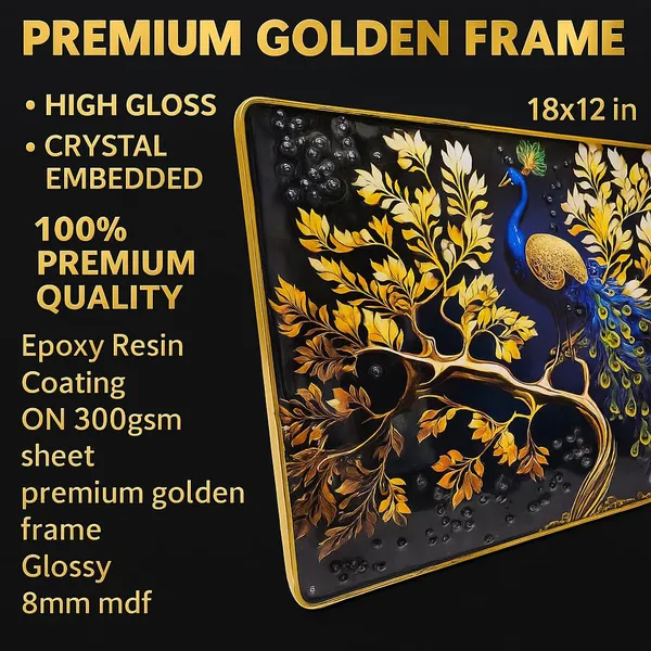 peacock_Painting_for_Wall_Decor_photo_frame_Crystal_with_golden_frame_-_epoxy_resin_Coated_18x12inch_Peacock_Tree_photo_Frame_for_Living_Room_big_size_for_hotel,_Office,_bedroom,_Home_|_wall_decor_photo_frames_modern_art_for_gifting_wall_decor_photo_frame_big