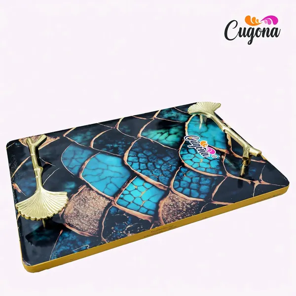 Resin_Serving_Tray_with_Golden_Metal_Handles_14x10_Inches__Multipurpose_Tray_for_Kitchen,_Home_Decoration,_and_Organizing__Engineered_Wood_Base_Resin_Double_Side_Coated_Tray_Best_for_Gifting