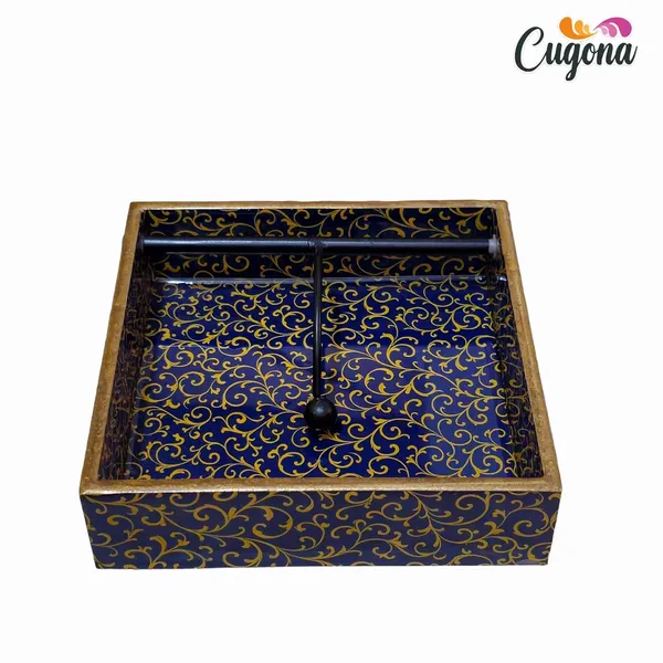 Wooden_Napkin_Holder_for_Dining_Table__19x19x5_Inch_Square_Tissue_Holder_with_Epoxy_Resin_Coating,_Glossy_Finish__Decorative_Tissue_Stand_for_Kitchen,_Dining,_and_Serving_(Nap_Golden_Floral)