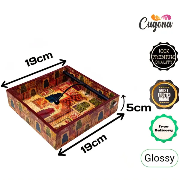 Wooden_Napkin_Holder_for_Dining_Table__19x19x5_Inch_Square_Tissue_Holder_with_Epoxy_Resin_Coating,_Glossy_Finish__Decorative_Tissue_Stand_for_Kitchen,_Dining,_and_Serving_(NapWindow)