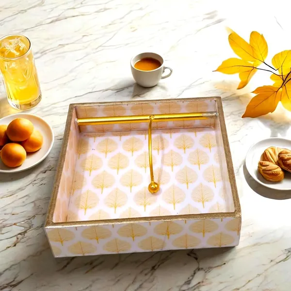 Wooden_Napkin_Holder_for_Dining_Table__19x19x5_Inch_Square_Tissue_Holder_with_Epoxy_Resin_Coating,_Glossy_Finish__Decorative_Tissue_Stand_for_Kitchen,_Dining,_and_Serving_(Napgoldenleaf)