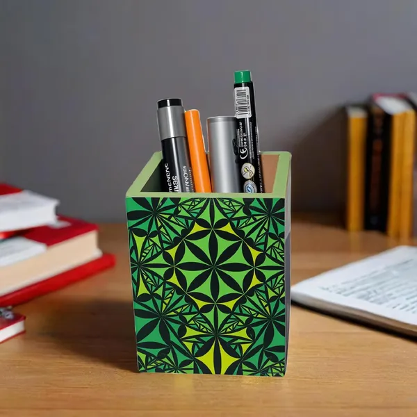 wooden_cutlery_stand_|Wood_Pen_Holder_Desk_Pencil_buddha_design_fork_holder_Organizer_Cup_for_Desktop_Pens_Stand_Holder_Office_|_multipurpose_holder_in_engineered_wood,_enamel_Coated