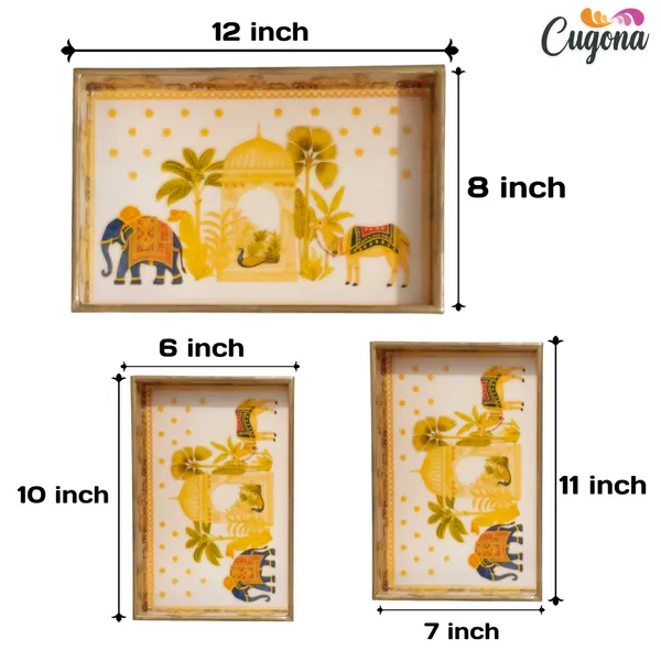 Tray_Set_for_Serving_-_Set_of_3,_12x8,_11x7,_10x6_Inches_Wooden_Tray_for_Kitchen_Organizer_-_Enamel_Coated_Rectangle_|_Serving_Tray_Set_of_3_-_Wooden_Tray_for_Serving_(Royal_Elephant)