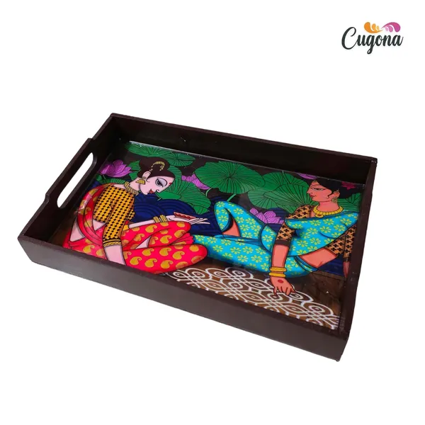 Wooden_Serving_Tray_for_Kitchen_with_Epoxy_Resin_Coating_-_12x8_Inch_Rectangular_Tray,_Lightweight_&_Multipurpose_for_Serving,_Organizing_|_Wooden_Tray_for_Serving_(Lady)