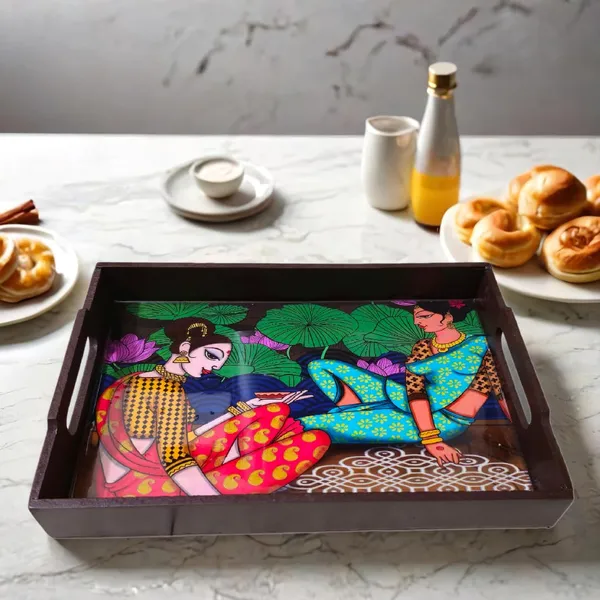 Wooden_Serving_Tray_for_Kitchen_with_Epoxy_Resin_Coating_-_12x8_Inch_Rectangular_Tray,_Lightweight_&_Multipurpose_for_Serving,_Organizing_|_Wooden_Tray_for_Serving_(Lady)