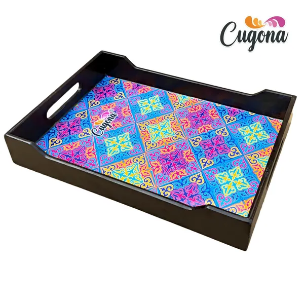 Glossy_Wooden_Serving_Tray_with_Epoxy_Resin_Coating,_14x10x2_Inches,_Engineered_Wood,_Deco-Painted_Sides__Multipurpose_Tray_for_Serving,_Decoration,_Kitchen_Organizer_Wooden_Tray