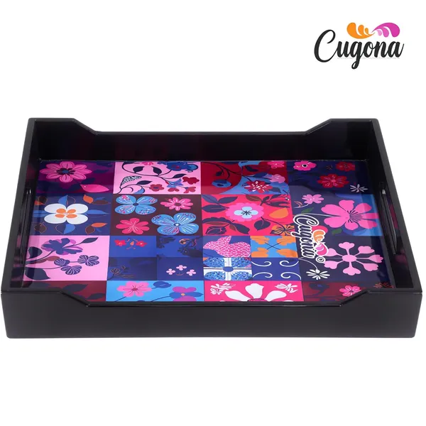 Glossy_Wooden_Serving_Tray_with_Epoxy_Resin_Coating,_14x10x2_Inches,_Engineered_Wood,_Enamel_Deco-Painted_Sides__Multipurpose_Tray_for_Serving,_Decoration,_Wooden_Tray
