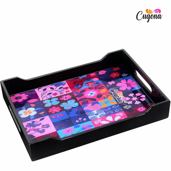 Glossy_Wooden_Serving_Tray_with_Epoxy_Resin_Coating,_14x10x2_Inches,_Engineered_Wood,_Enamel_Deco-Painted_Sides__Multipurpose_Tray_for_Serving,_Decoration,_Wooden_Tray