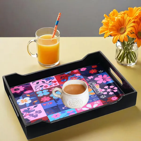 Glossy_Wooden_Serving_Tray_with_Epoxy_Resin_Coating,_14x10x2_Inches,_Engineered_Wood,_Enamel_Deco-Painted_Sides__Multipurpose_Tray_for_Serving,_Decoration,_Wooden_Tray