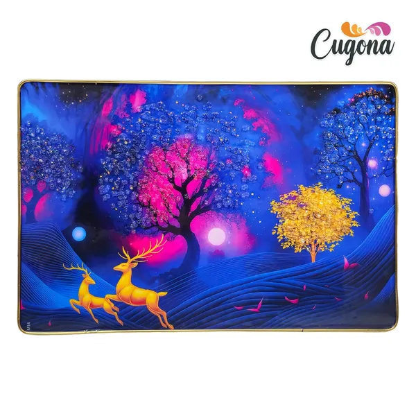 3D_golden_Deer_with_swan_Photo_Frame_Crystal_Stone_for_Wall_Decoration_with_golden_border-_epoxy_resin_Coated