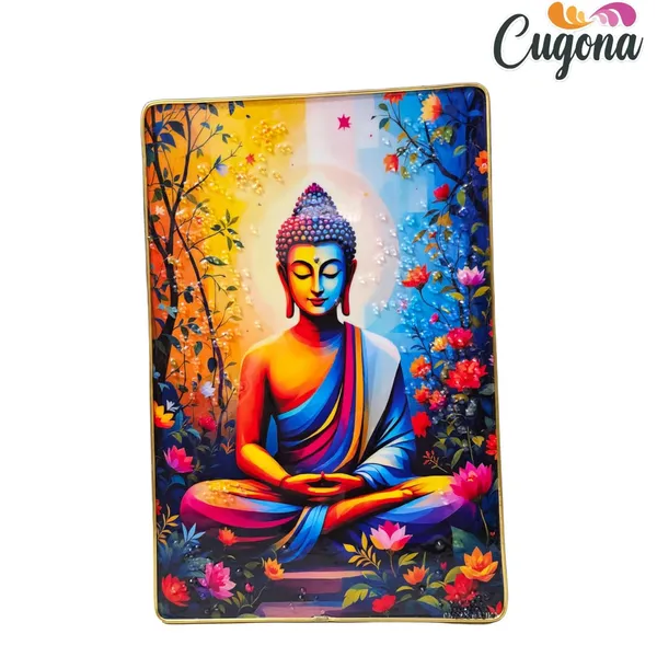 Buddha_Crystal_Photo_Frame__12x18_Inch_Wall_Art_with_Golden_Frame_&_Epoxy_Resin_Coating_for_Home,_Office_&_Study_Room
