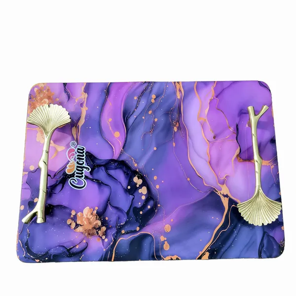Resin_Serving_Tray_with_Golden_Metal_Handles_14x10_Inches__Multipurpose_Tray_for_Kitchen,_Home_Decoration,_and_Organizing__Engineered_Wood_Base_Serving_Tray_Best_for_Gifting