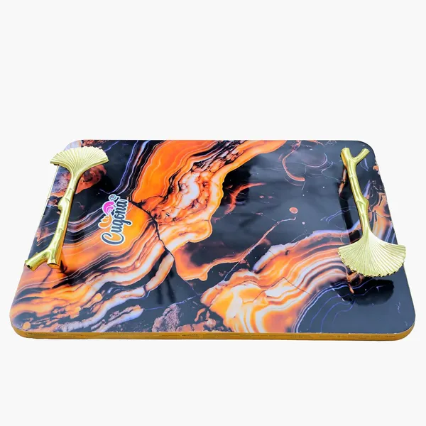Resin_Serving_Tray_with_Golden_Metal_Handles_14x10_Inches__Multipurpose_Tray_for,_Home-_Kitchen_Decoration,_and_Organizing__Engineered_Wood_Base_Resin_Double_Side_Coated_Tray_Best_for_Gifting