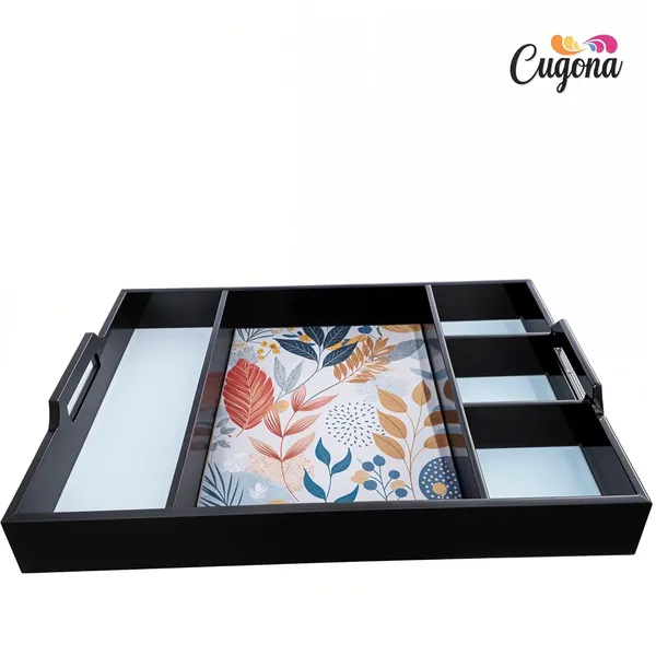 Wooden_Serving_Tray_(5_Compartments,_16x12_inches)_Enamel_Coated,_Transitional_Style_Kitchen_Organizer_&_Decorative_Piece_Wooden_partition_Tray_Tray_for_Kitchen_Organizer_Wooden_Tray