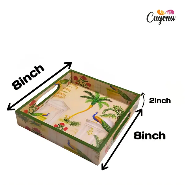 Wooden_Serving_Tray_with_Epoxy_Resin_Coating_-_8x8_Inch_Square_Tray,_Glossy_Finish,_Lightweight_Multipurpose_for_Serving,_Organizing_|_Serving_Tray_for_Dining_Table_Perfect_for_Organizing_oociasion.