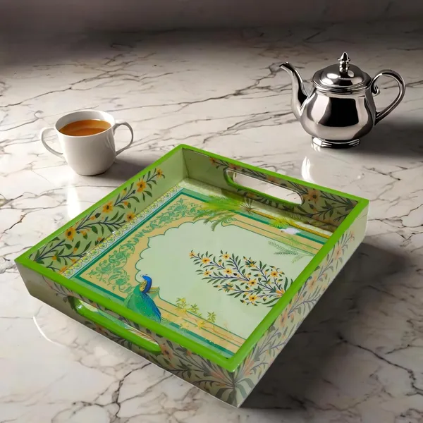 Wooden_Serving_Tray_with_Epoxy_Resin_Coating_-_8x8_Inch_Square,_Glossy_Like-Shine-Glass,_Multipurpose_for_Serving,_Organizing_|_Serving_Tray_Wooden_Tray_for_Kitchen_Organizer_for_Home.