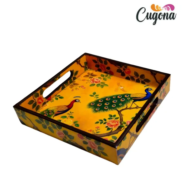 Wooden_Tray_for_Serving_with_Epoxy_Resin_Coating_-_8x8_Inch_Square_Tray,_Glossy_Finish,_Multipurpose_for_Serving,_Decoration_|_Serving_Tray_for_Dining_Table_Perfect_for_Organizing_oociasion.