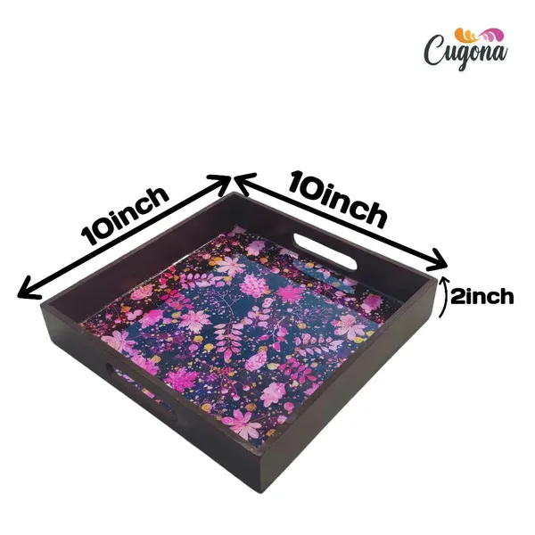 Wooden_Serving_Tray_with_Epoxy_Resin_Coating_-_10x10_Inch_Square_Tray,_Glossy_Finish,_Lightweight_&_Multipurpose_for_Serving,_Organizing_|_Wooden_Tray_for_Dining_Table_Perfect_for_Organizing.