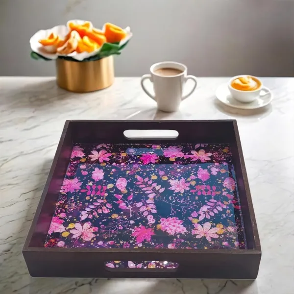 Wooden_Serving_Tray_with_Epoxy_Resin_Coating_-_10x10_Inch_Square_Tray,_Glossy_Finish,_Lightweight_&_Multipurpose_for_Serving,_Organizing_|_Wooden_Tray_for_Dining_Table_Perfect_for_Organizing.