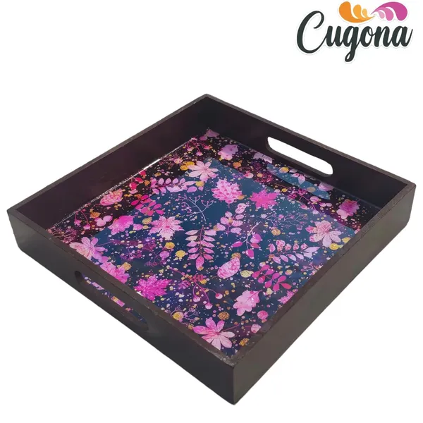 Wooden_Serving_Tray_with_Epoxy_Resin_Coating_-_10x10_Inch_Square_Tray,_Glossy_Finish,_Lightweight_&_Multipurpose_for_Serving,_Organizing_|_Wooden_Tray_for_Dining_Table_Perfect_for_Organizing.