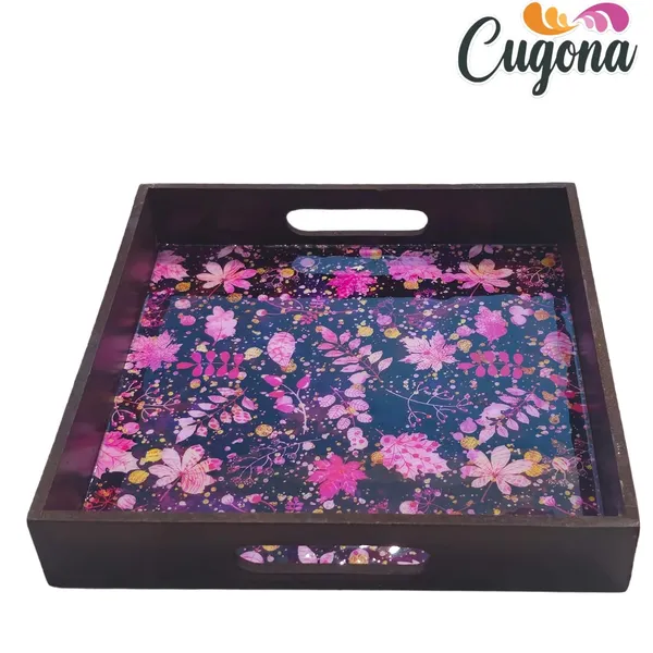 Wooden_Serving_Tray_with_Epoxy_Resin_Coating_-_10x10_Inch_Square_Tray,_Glossy_Finish,_Lightweight_&_Multipurpose_for_Serving,_Organizing_|_Wooden_Tray_for_Dining_Table_Perfect_for_Organizing.