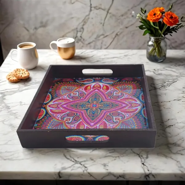 Wooden_Serving_Tray_with_Epoxy_Resin_Coating_-_10x10_Inch_square_Tray,_Glossy_Finish,_Lightweight_Multipurpose_for_Serving,_Organizing_|_serving_Tray_for_dining_table_Perfect_for_Organizing_oociasion.