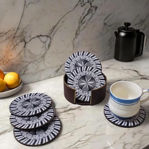Wooden_Coaster_Set_of_6_with_Holder_-_Round,_Glossy,_Glass-Like_Shine_Epoxy_Resin_Finish,_Tabletop_for_Home,_Kitchen,_Office,_and_Gifting_Wooden_Tea_Coaster_Set_|_Glass_Coaster_(WhiteBlack)