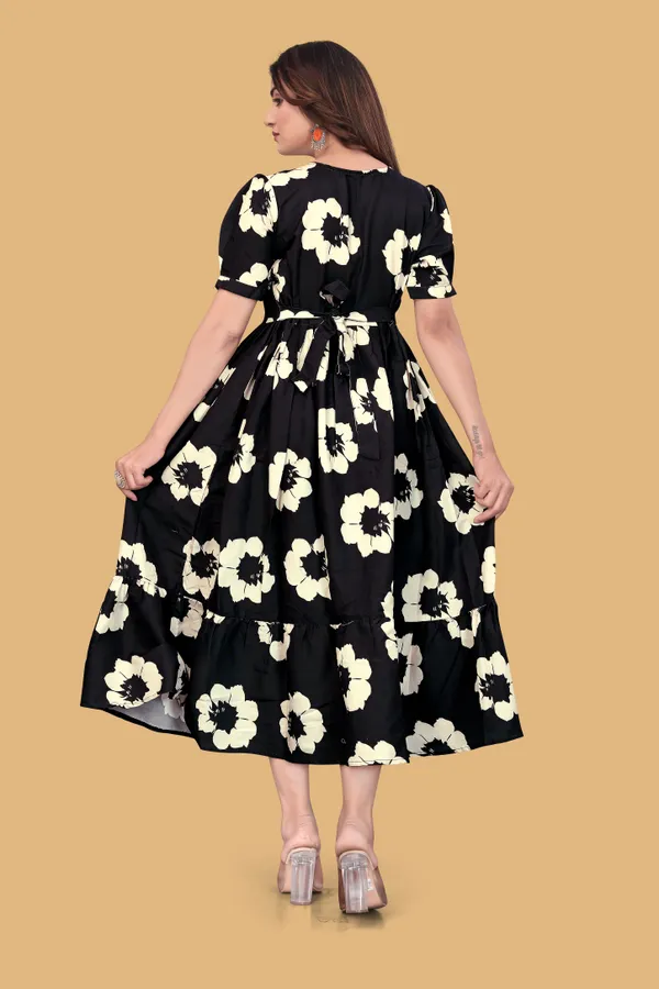 Black_&_White_Floral_Print_Maternity_Maxi_Dress_|_For_Women